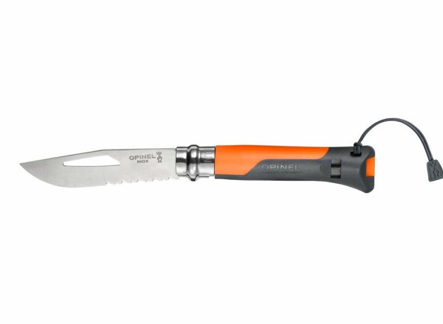 Opinel Opinel No.8 Outdoor Knife - Orange | Lock Knives