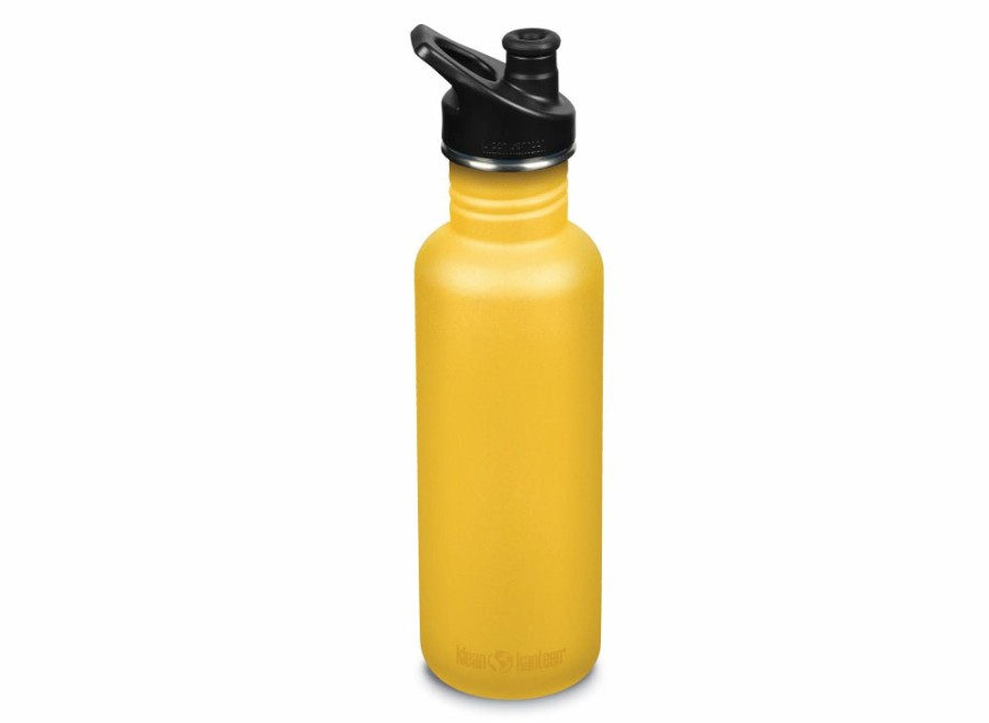 Klean Kanteen Klean Kanteen Classic W/ Sport Cap 800Ml - Old Gold | Single-Wall Bottles