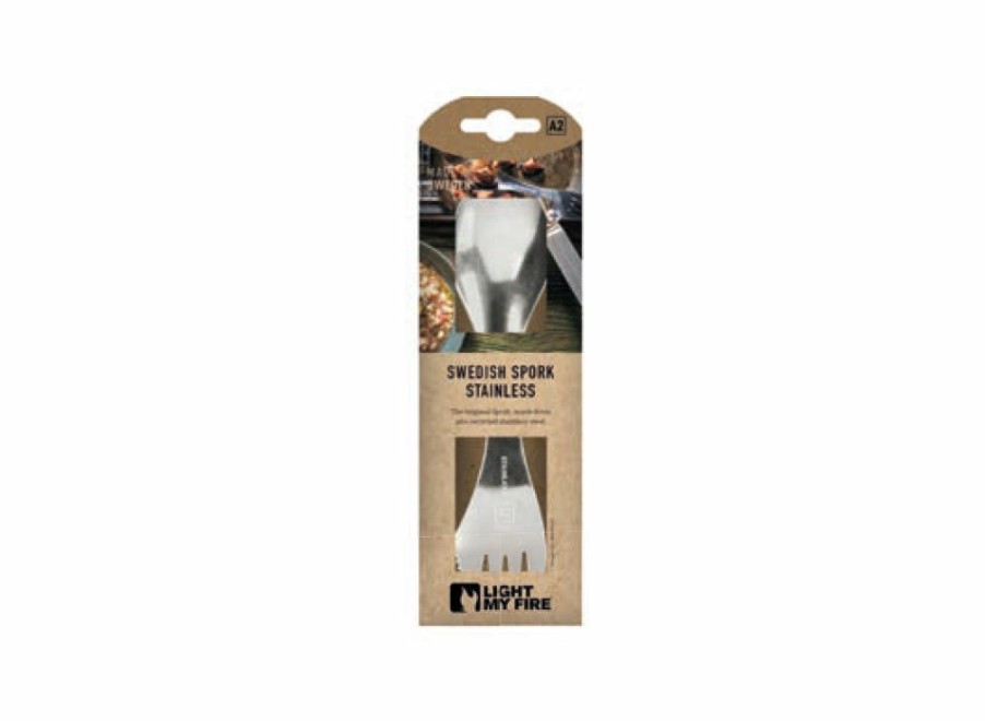 Light My Fire Light My Fire Swedish Spork Stainless (Pin-Pack) | Sporks