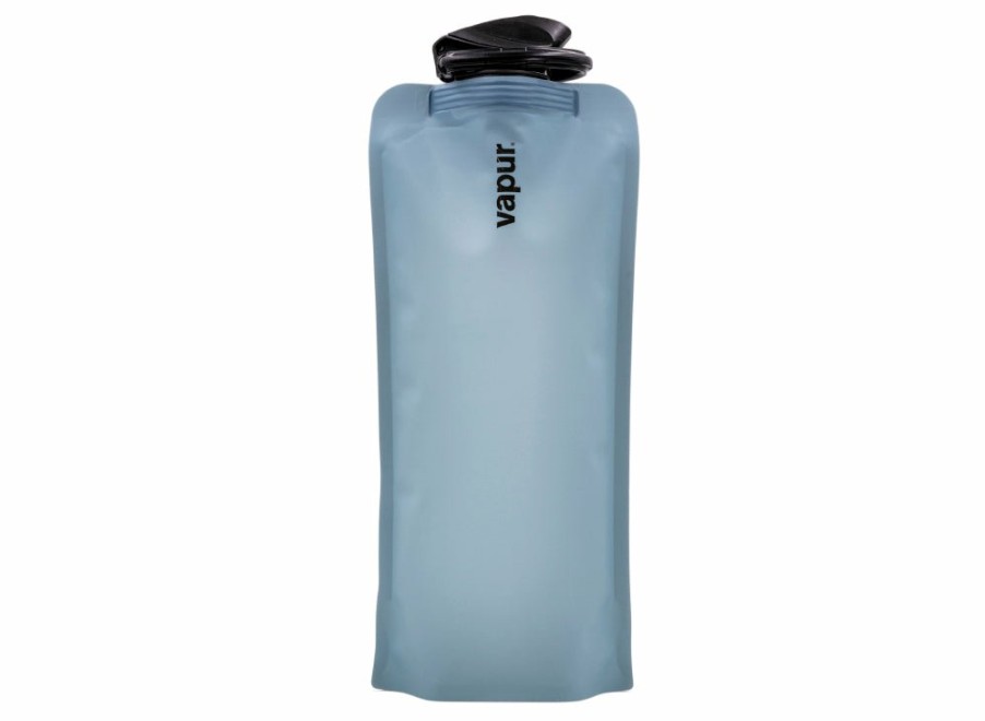 Vapur Vapur Wide Mouth 1L - Eclipse - Blue Steel | Foldable Water Bottles