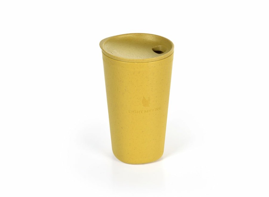 Light My Fire Light My Fire Mycup´N Lid Large - Musty Yellow | Cups & Tumblers