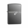 Zippo Zippo Zipper Lighter - Black Ice | Lighters