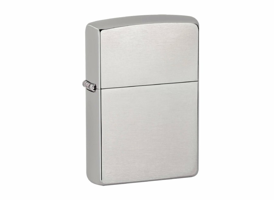 Zippo Zippo Lighter - Brushed Chrome | Lighters