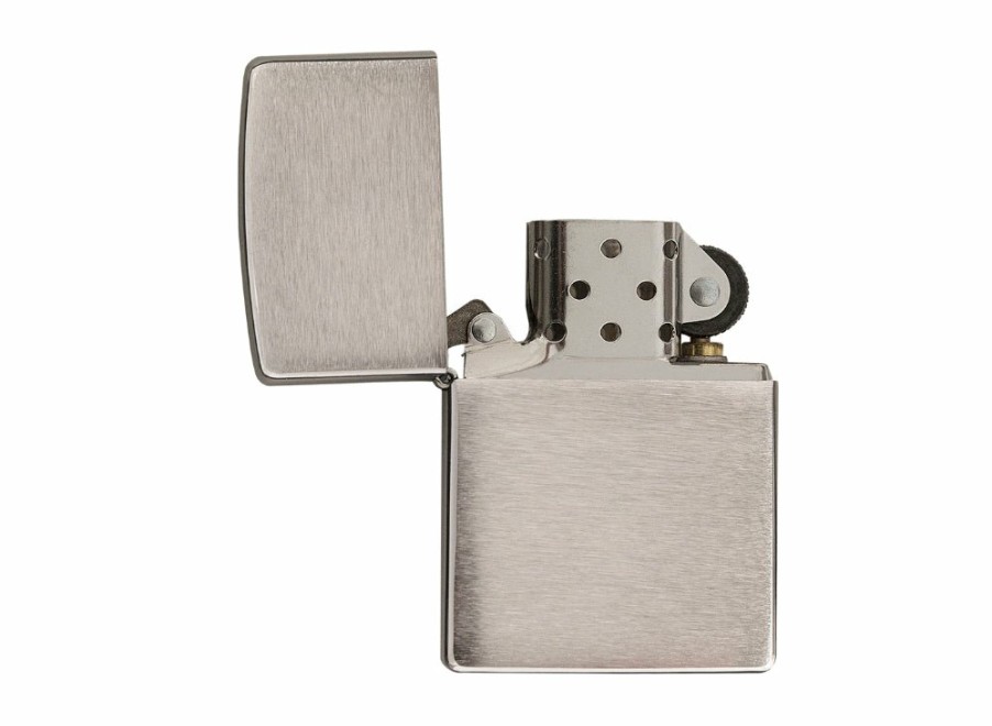 Zippo Zippo Lighter - Brushed Chrome | Lighters