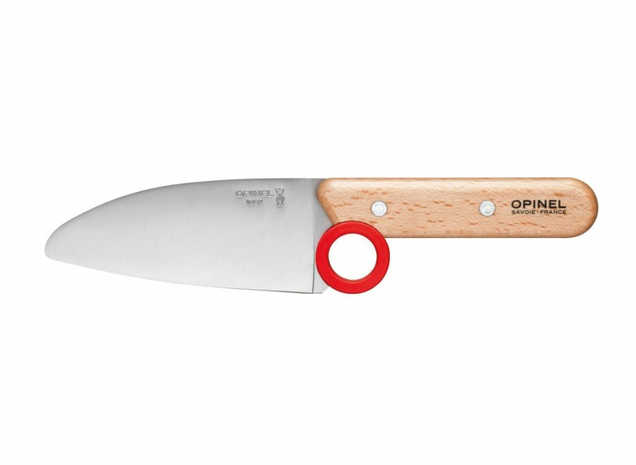 Opinel Opinel Le Petit Chef Kitchen Knife & Finger Guard | Le Petit Chef Collection