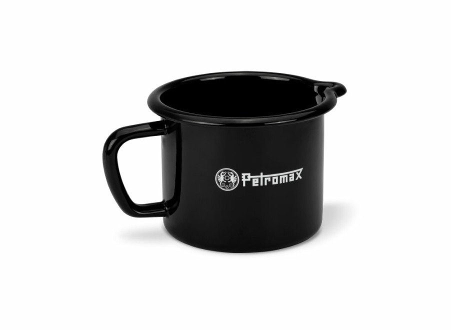 Petromax Petromax 1.4L Enamel Milk Pot - Black | Enamel Tableware