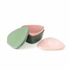 Light My Fire Light My Fire Snapbox Original 2-Pack - Sandy Green/Dusty Pink | Lunchboxes