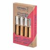 Opinel Opinel Olive Wood 4Pc Kitchen Knife Set | Vegetable Knives