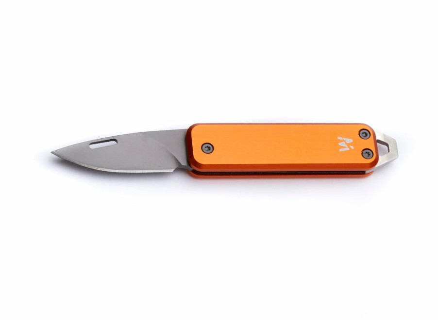 Whitby Knives Whitby Sprint Edc Pocket Knife (1.75") - Lava Orange | General Purpose Knives