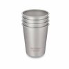 Klean Kanteen Klean Kanteen Steel Cup 296Ml - 4 Pack - Brushed Stainless | Cups & Tumblers