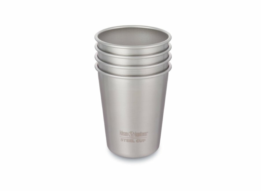 Klean Kanteen Klean Kanteen Steel Cup 296Ml - 4 Pack - Brushed Stainless | Cups & Tumblers