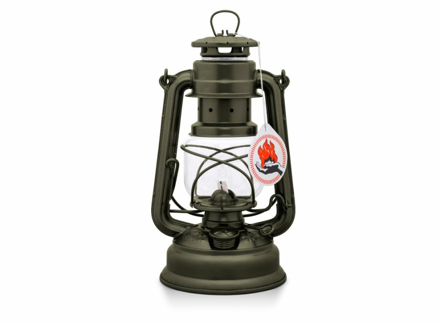 Feuerhand Feuerhand Baby Special 276 Hurricane Lantern - Olive | Hurricane Lanterns