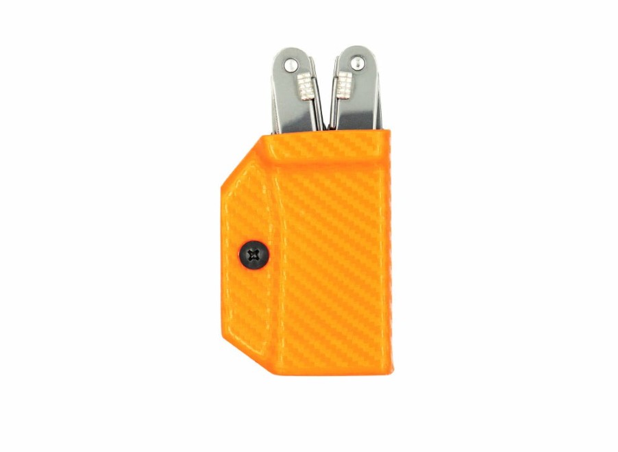 Clip & Carry Clip & Carry Kydex Sheath: Victorinox Spirit - Orange Carbon Fibre | Sheaths