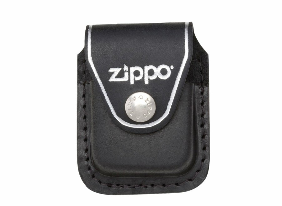 Zippo Zippo Lighter Pouch W/ Belt Clip - Black | Sheaths