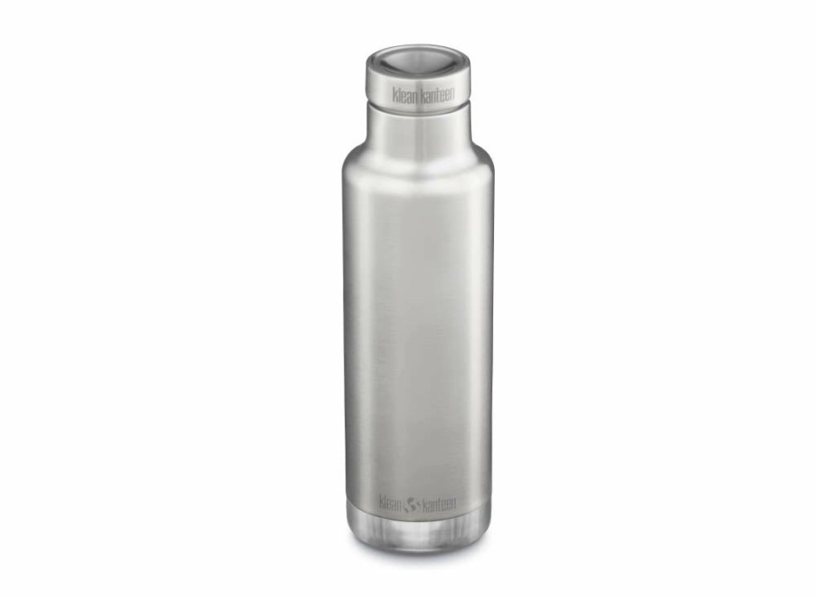 Klean Kanteen Klean Kanteen Insulated Classic W/ Pour Through Cap 750Ml - Brushed Stainless | Insulated Bottles