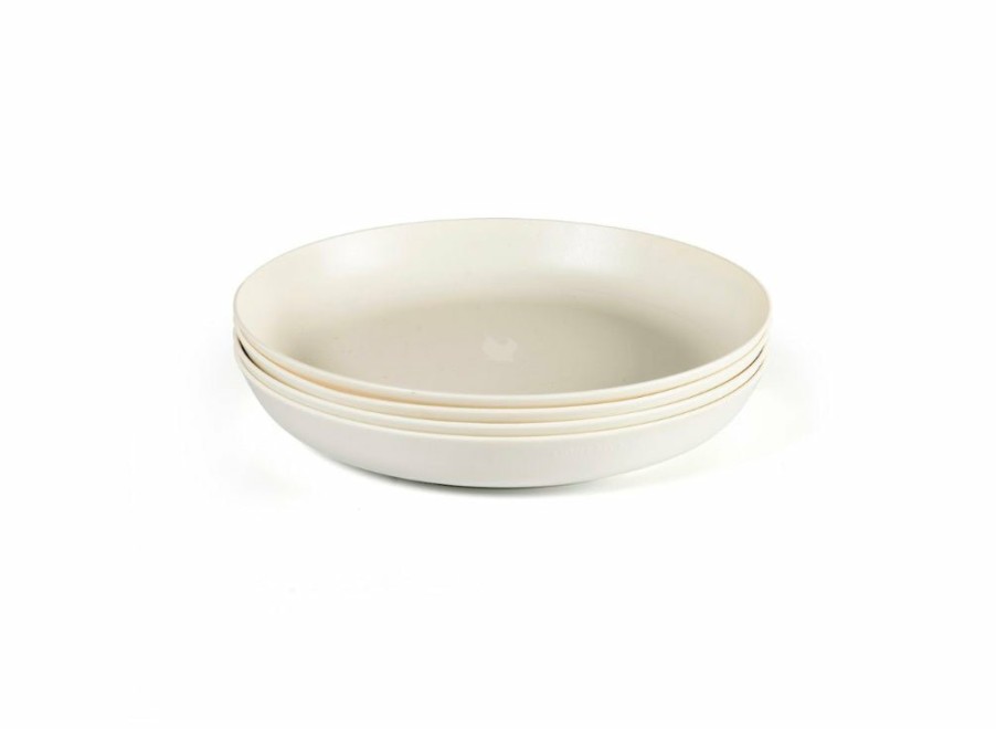 Light My Fire Light My Fire Ramen Plate 4-Pack - Cream | Tableware