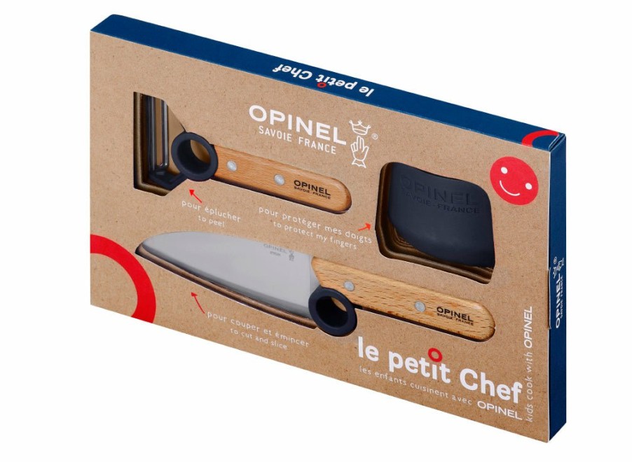 Opinel Opinel Le Petit Chef Box Set - Blue | Le Petit Chef Collection