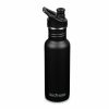 Klean Kanteen Klean Kanteen Narrow Classic W/ Sport Cap 532Ml - Black | Single-Wall Bottles