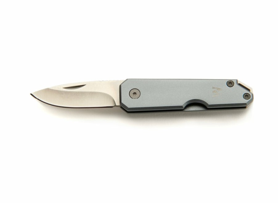 Whitby Knives Whitby Leven Edc Pocket Knife (1.75") - Titanium Grey | General Purpose Knives