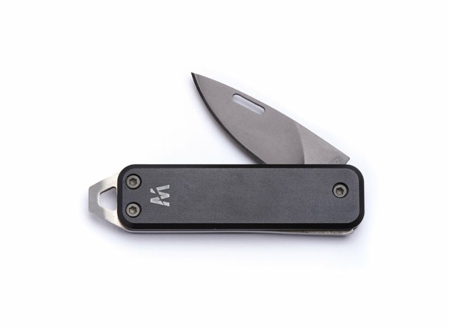 Whitby Knives Whitby Sprint Edc Pocket Knife (1.75") - Charcoal Grey | General Purpose Knives