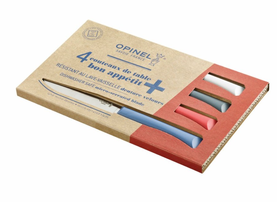 Opinel Opinel Bon Appetit + 4Pc Table Knife Box Set - Primo | Table Knives