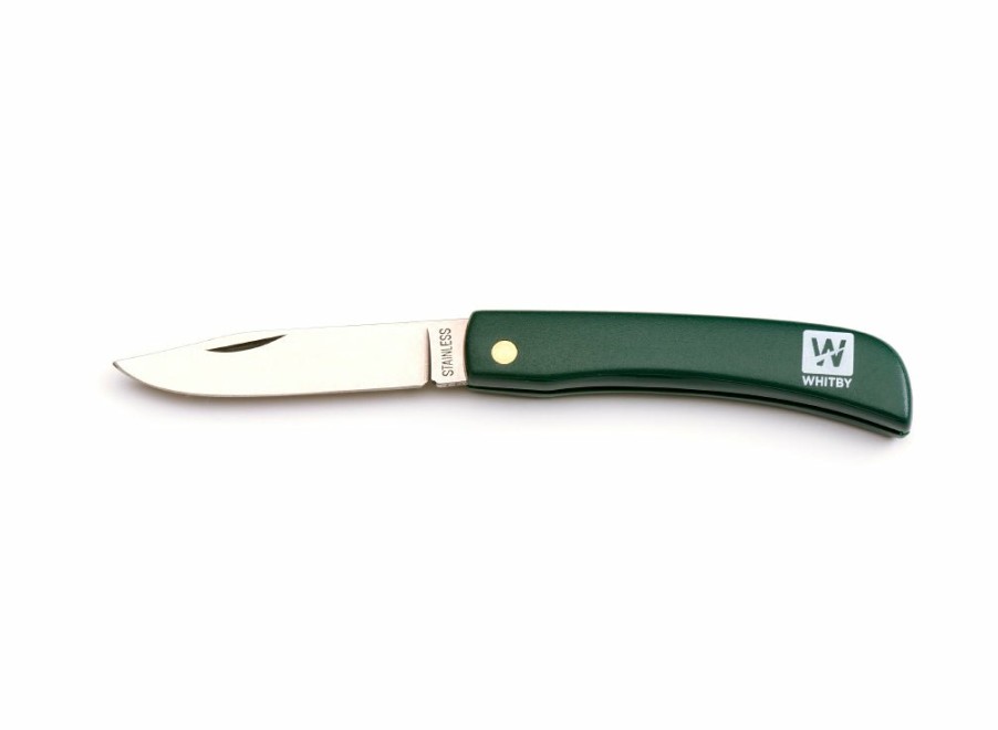 Whitby Knives Whitby Pocket Knife (3.25") - Green | General Purpose Knives