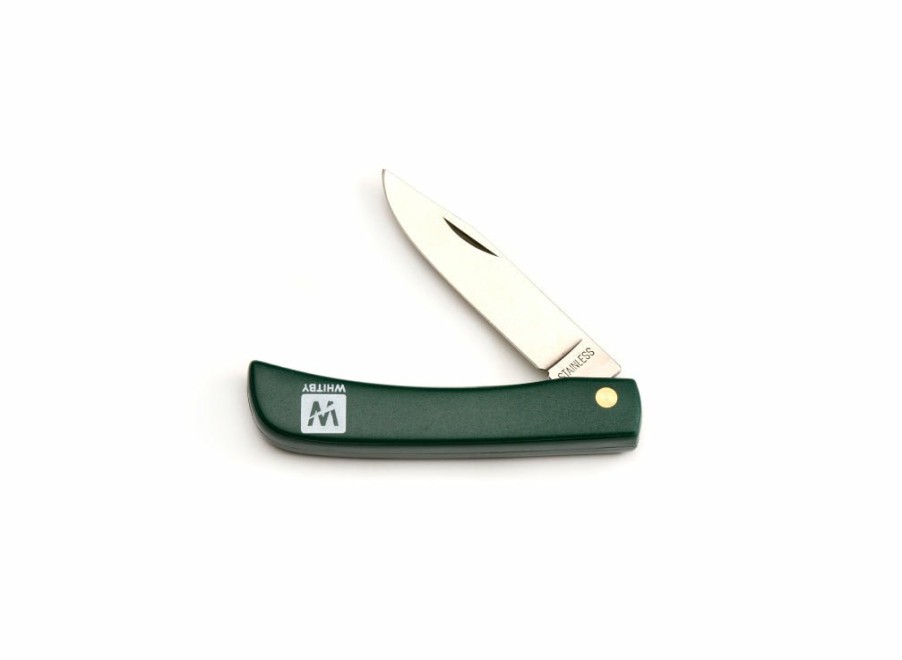 Whitby Knives Whitby Pocket Knife (3.25") - Green | General Purpose Knives