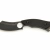 Whitby Knives Whitby Keer Outdoor/Camping Sheath Knife (3") - Black G10 | Outdoor Knives