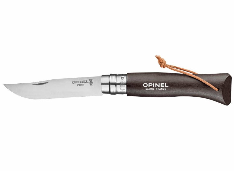 Opinel Opinel No.8 Colorama Trekking Knife - Black | Outdoor Knives