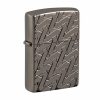 Zippo Zippo Geometric Weave Lighter - High Polish Black Ice® | Lighters