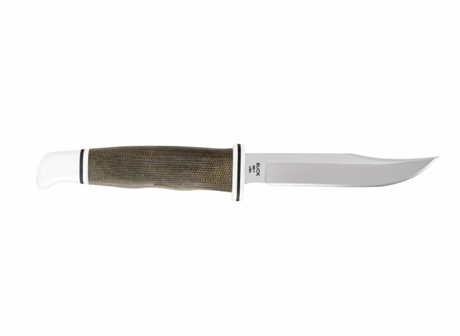 Buck Buck Woodsman Pro Knife - Green | Hunting Knives