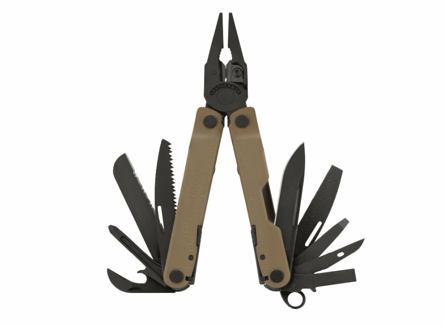 Leatherman Leatherman Rebar® Multi-Tool - Coyote & Black | Full-Size Multi-Tools