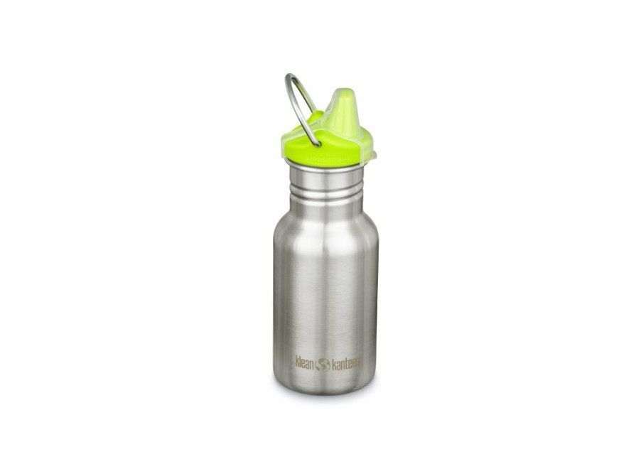 Klean Kanteen Klean Kanteen Kid Narrow Classic W/ Sippy Cap 355Ml - Brushed Stainless | Single-Wall Bottles