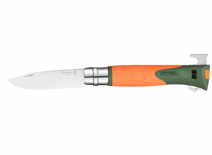 Opinel Opinel No.12 Explore Knife - Orange | Lock Knives