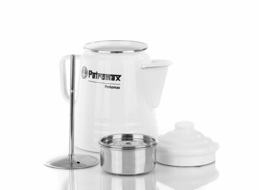 Petromax Petromax 1.3L Perkomax Percolator - White | Kettles & Percolators