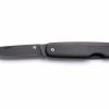 Whitby Knives Whitby Kent Edc Pocket Knife (2.25") - Black Pakkawood | General Purpose Knives