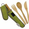 ChicoBag To-Go Ware Bamboo Utensil Set - Avocado | Reusable Utensils