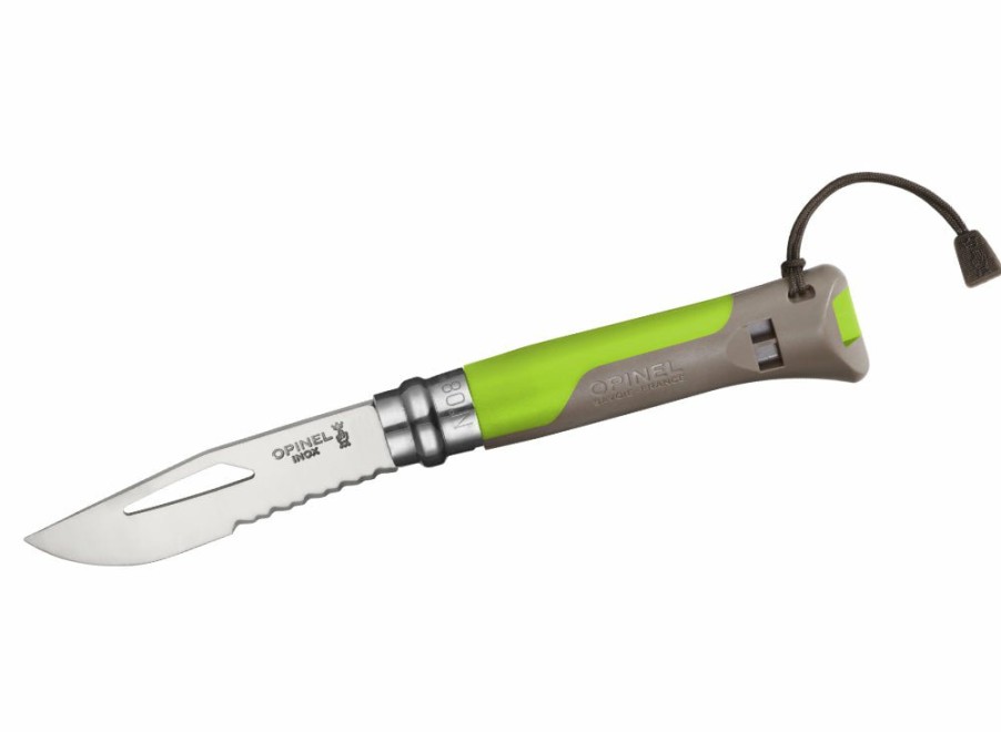 Opinel Opinel No.8 Outdoor Knife - Green | Outdoor Knives