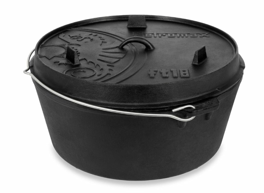 Petromax Petromax 16.1L Cast Iron Dutch Oven With Legs | Dutch Ovens & Pans