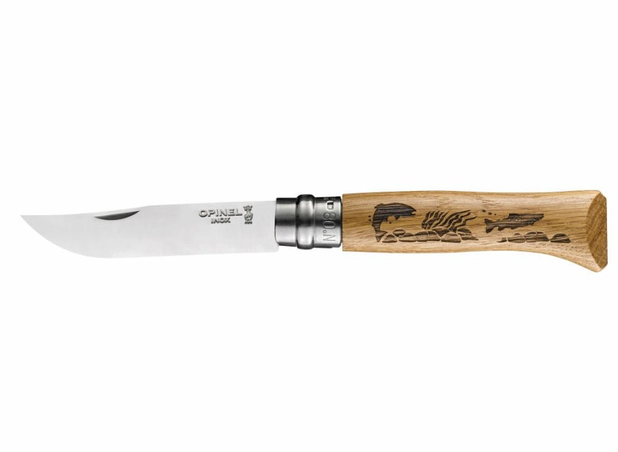 Opinel Opinel No.8 Animalia Knife - Fish | Lock Knives