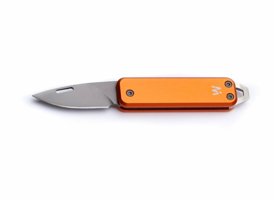 Whitby Knives Whitby Sprint Edc Pocket Knife (1.75") - Lava Orange | Edc Knives