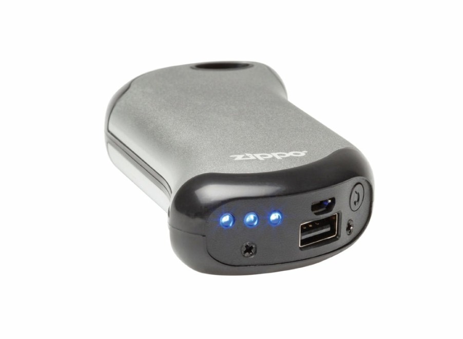 Zippo Zippo Heatbank 9S Rechargeable Hand Warmer - Silver | Hand Warmers