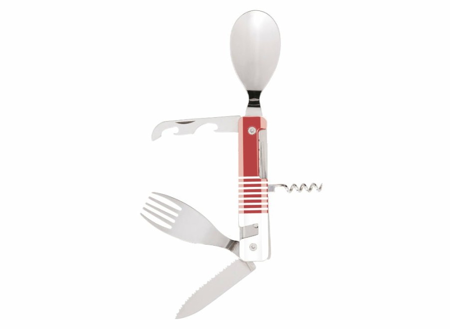 Akinod Akinod Multifunction Magnetic Cutlery (Mirror Finish) - Red Mariniere | Corkscrews