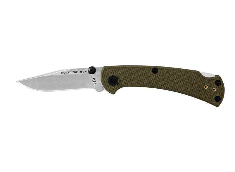 Buck Buck Ranger Slim Pro Trx Knife - O.D. Green | Lock Knives