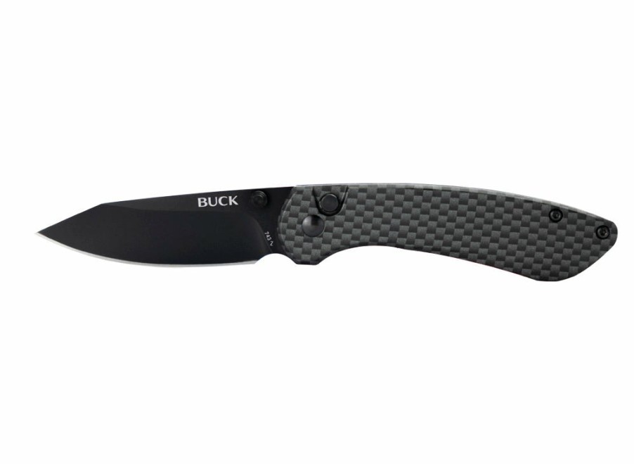 Buck Buck Mini Sovereign Knife - Carbon Fibre | Lock Knives