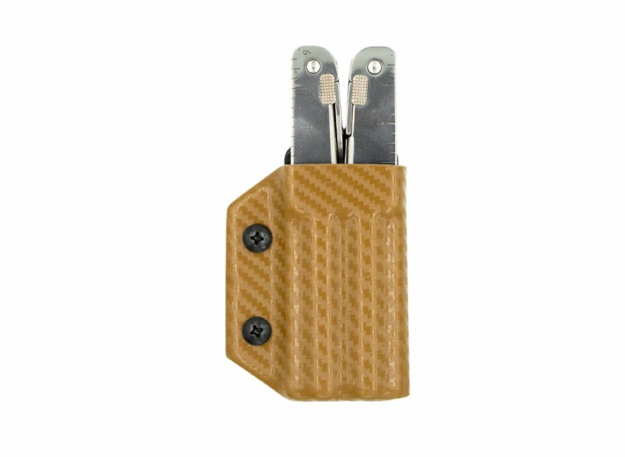 Clip & Carry Clip & Carry Kydex Sheath: Victorinox Swisstool - Brown Carbon Fibre | Sheaths