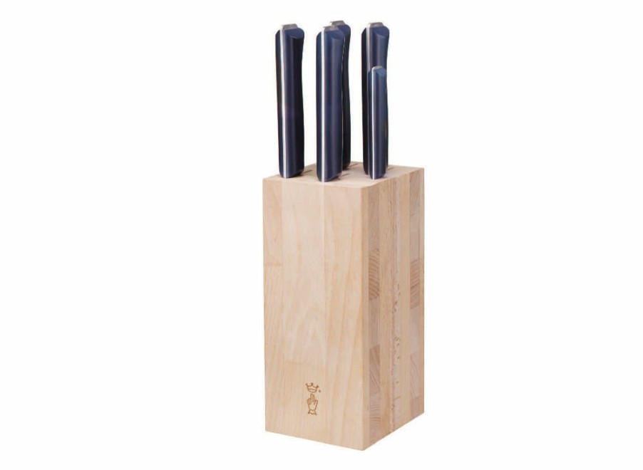 Opinel Opinel Intempora 5Pc Knife Block Set | Intempora Collection