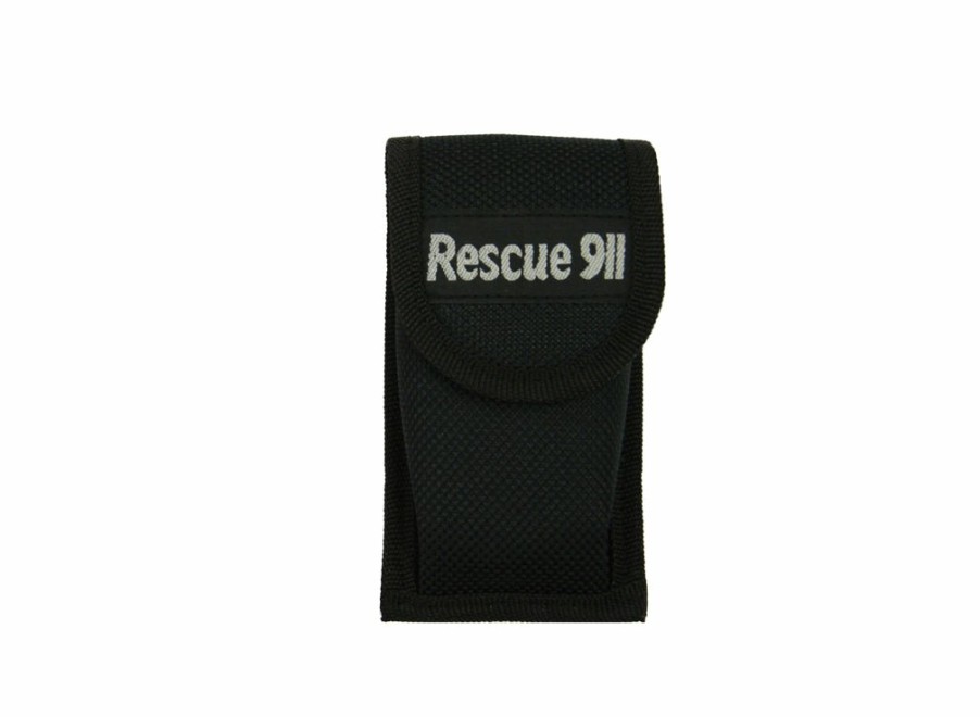 Whitby Knives Pacific Cutlery Rescue 911 W/Sheath - Black | Safety & Rescue Knives