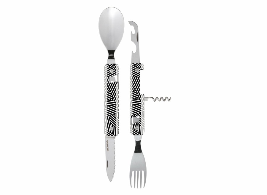 Akinod Akinod Multifunction Magnetic Cutlery (Mirror Finish) - Diagonal | Corkscrews