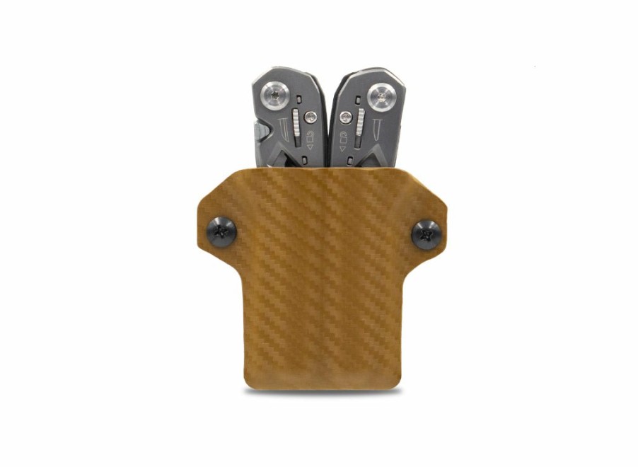 Clip & Carry Clip & Carry Kydex Sheath: Gerber Suspension - Brown Carbon Fibre | Sheaths